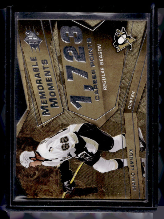 2008-09 Upper Deck SPx - Memorable Moments - Mario Lemieux #MM-LE