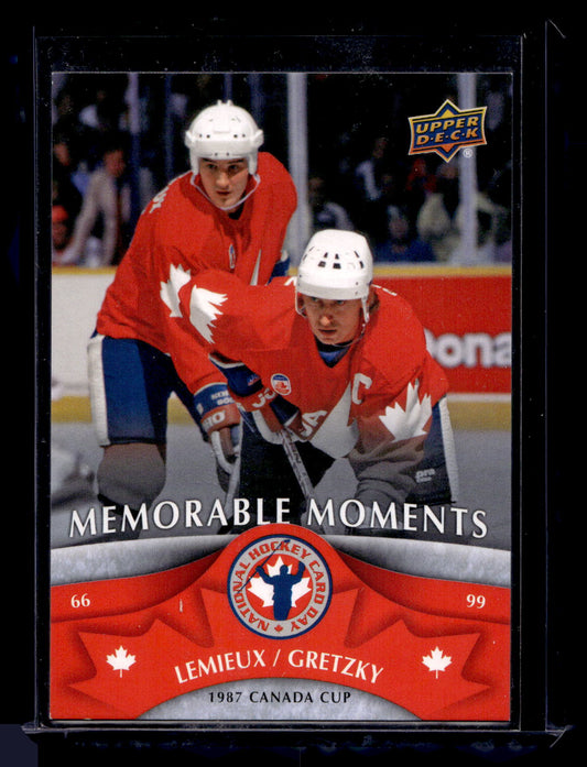 2013 Upper Deck National Hockey Card Day Canada - Mario Lemieux / Wayne Gretzky #NHCD16