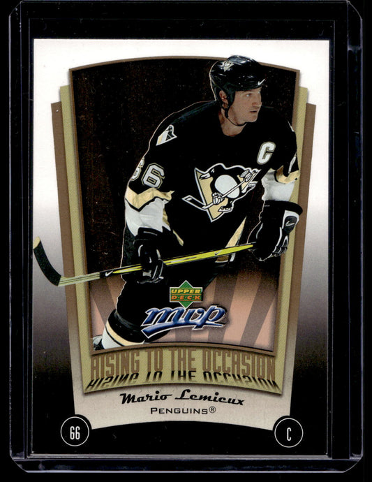 2005-06 Upper Deck MVP - Rising to the Occasion - Mario Lemieux #RO2