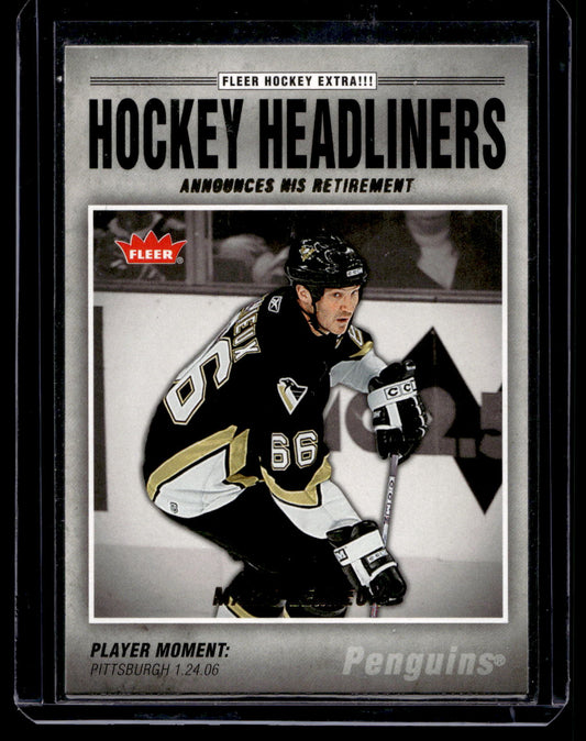 2006-07 Fleer - Hockey Headliners - Mario Lemieux #HL6