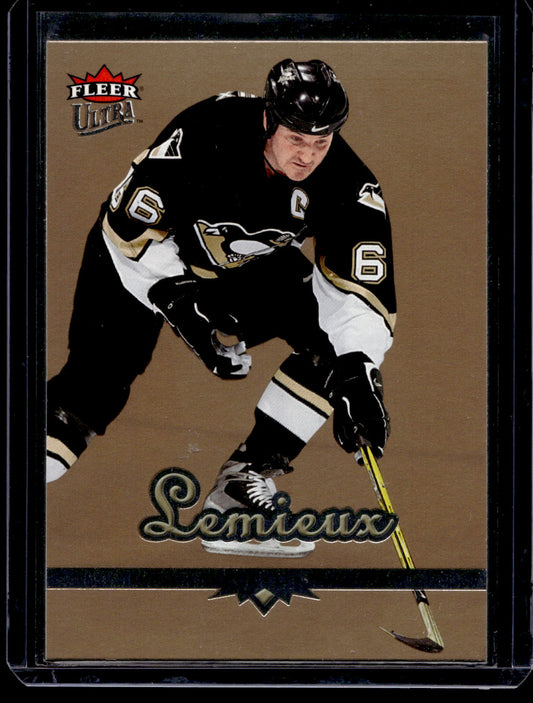 2005-06 Fleer Ultra - Gold Medallion - Mario Lemieux #154