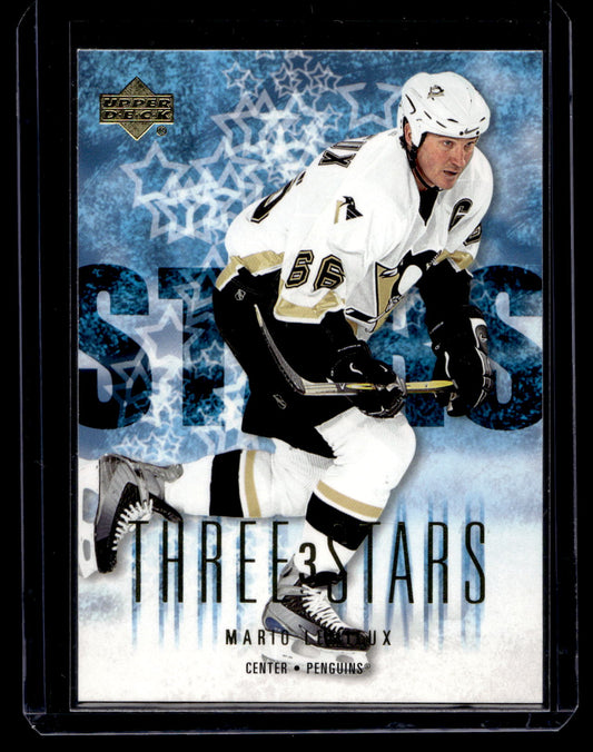 2004-05 Upper Deck - Three Stars - Mario Lemieux #AS11