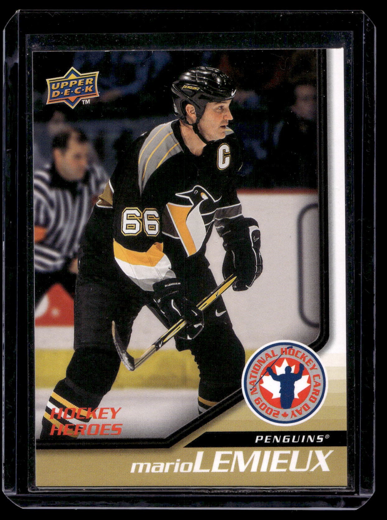 2008-09 Upper Deck Hockey Card Day Canada - Hobby Shop - Mario Lemieux #HCD12