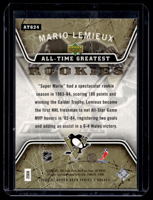 2006-07 Upper Deck - All-Time Greatest - Mario Lemieux #ATG24