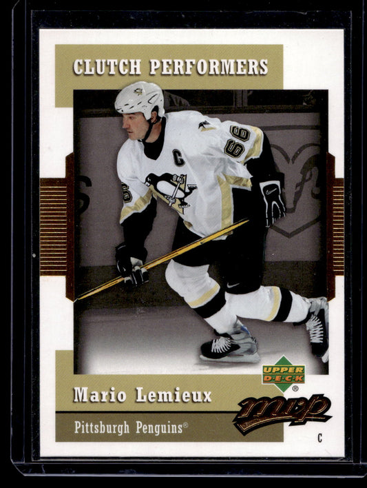 2006-07 Upper Deck MVP - Clutch Performers - Mario Lemieux #CP25