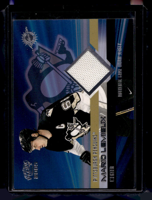 2004-05 Pacific - Authentic Game-Worn Jerseys - Mario Lemieux #34 /850